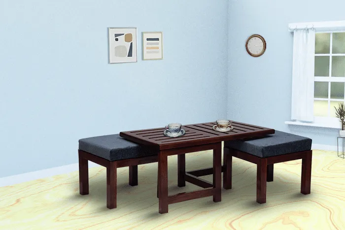 VIVDeal Pure Teak Japanese Style Dining Table